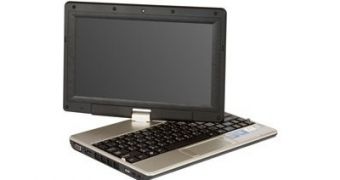 Gigabyte T1006 convertible netbook