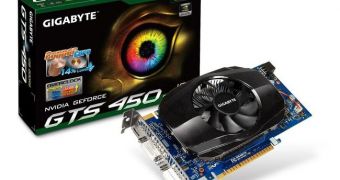 Gigabyte Shows Off a Pair of GTS 450 Cards