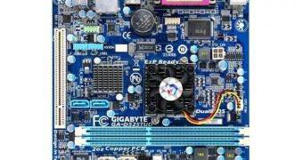 Gigabyte shows off dual-core Intel Atom-equipped mini-ITX motherboard
