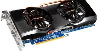 Gigbayte GV-N560UD-1GI rev 3.0 GeForce GTX 560 Ti WindForce 2X graphics card