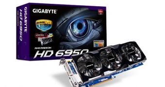 Gigabyte Readies Radeon HD 6950 1GB