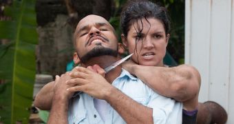 Gina Carano’s “In the Blood” will be out in limited release in 2014