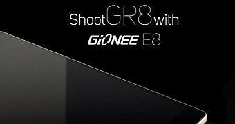 Gionee Elife E8 (front camera)