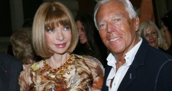 Giorgio Armani is very unhappy with Anna Wintour for skipping the Fall 2014 show at Milan Fashion Week