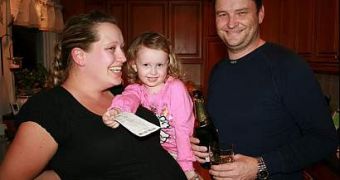 Hege Jeanette Oksnes's family wins the lottery every time she gives birth