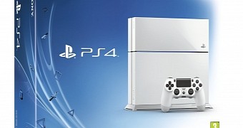 Glacier White PlayStation 4 box