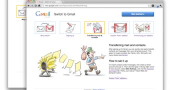 Google's Switch to Gmail website