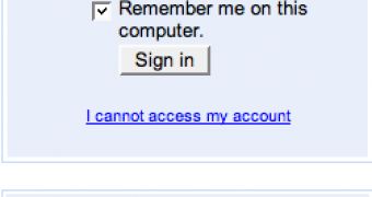 The new Gmail sign-up button