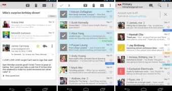 Gmail for Android (screenshots)