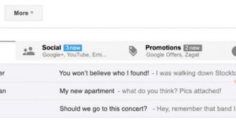 Gmail to Get a Major Revamp and a Smart, Automatic Inbox Organizer – Screenshots