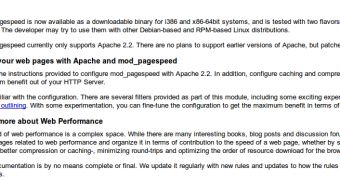 Google's mod_pagespeed module for Apache is now available Go Daddy hosted sites
