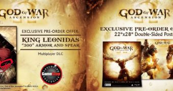 The God of War: Ascension GameStop pre-order bonuses