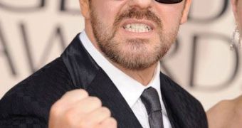 Ricky Gervais says he wouldn’t want to host the Golden Globes again anyway