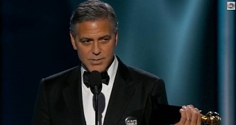George Clooney receives award for Lifetime Achievement at the Golden Globes 2015