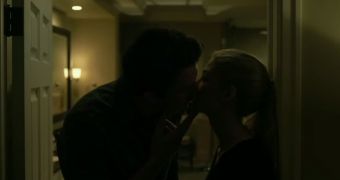 Ben Affleck and Rosamund Pike in “Gone Girl,” as husband and wife