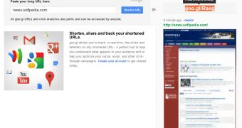 Goo.gl URL Shortener Switches to the New Google Look, Adds Instant Previews