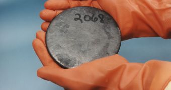 Image of an uranium sample