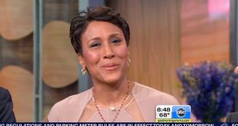 Robin Roberts tears up on Good Morning America revealing recent health scare