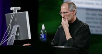 One of Steve Jobs' first appearances after being diagnosed with a rare form of pancreatic cancer