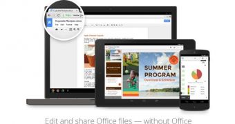 Editing Office files with Google Docs