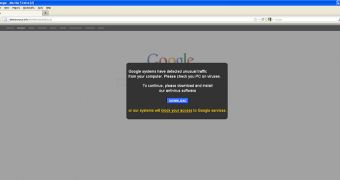 Fake Google Antivirus Scares Users into Downloading Malware