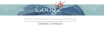 The Google homepage for the Vancouver Olympics
