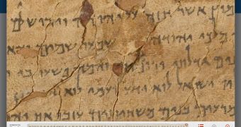 A portion of the Dead Sea Scrolls Google is making available online