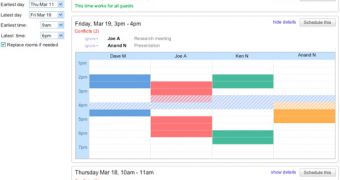 The Smart Reschedule tool in Google Calendar