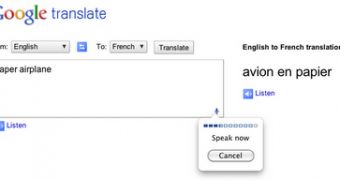 Google Chrome 11 adds support for speech input