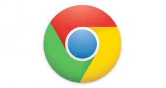 The logo of the Google Chrome 30 web browser