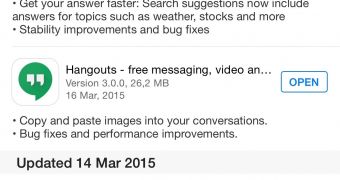 Google Chrome 41 and Hangouts 3.0.0
