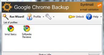 Backup Google Chrome Profiles