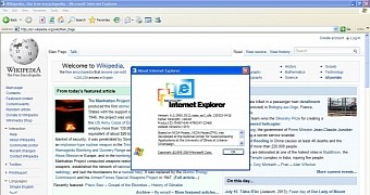 Internet Explorer has barely changed its looks over the years