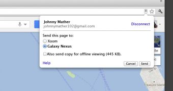 The Chrome to Mobile extension will be built into Chrome