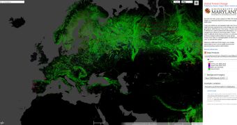 Google's deforestation map