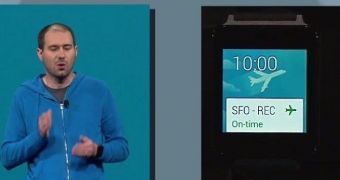 LG G Watch shows up at Google I/O presentation