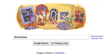 Google Doodles Celebrate St. Nicholas and Sinterklaas Day