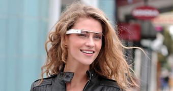 Google Project Glass concept photo