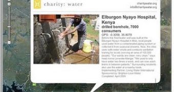 An example of how charities can use Google Earth to showcase their cause