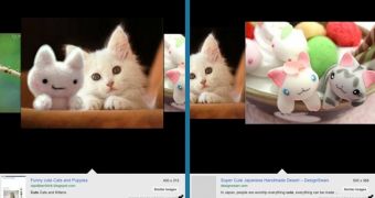 Google Image Search on tablets