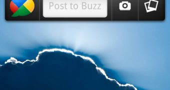 Google Buzz widget available for Android users