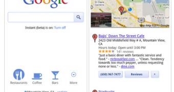 Google enhances mobile search page
