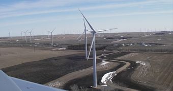 The wind-farm project Google invested in