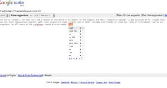 Google Launches Text Auto-Completion Tool Scribe