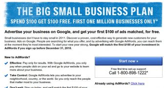 Google Lures Small Business with $100 Million Worth of Free Advertising