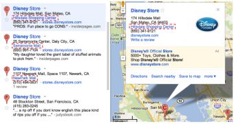 More data for interior locations in Google Maps