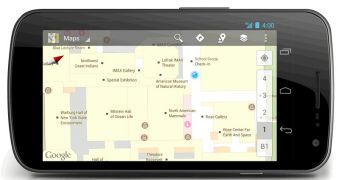 Google Maps for Android (screenshot)