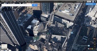 Google 3D Maps glitch