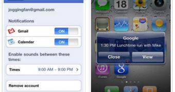 Google Mobile App examples of push notifications