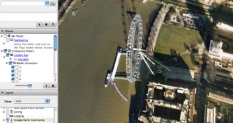 3D animation in Google Earth